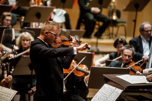 Koncert symfoniczny w Filharmonii Opolskiej.