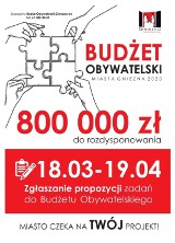Od dzisiaj możesz zgłaszać swoje propozycje do Budżetu Obywatelskiego. Do podziału jest 800 tys. zł