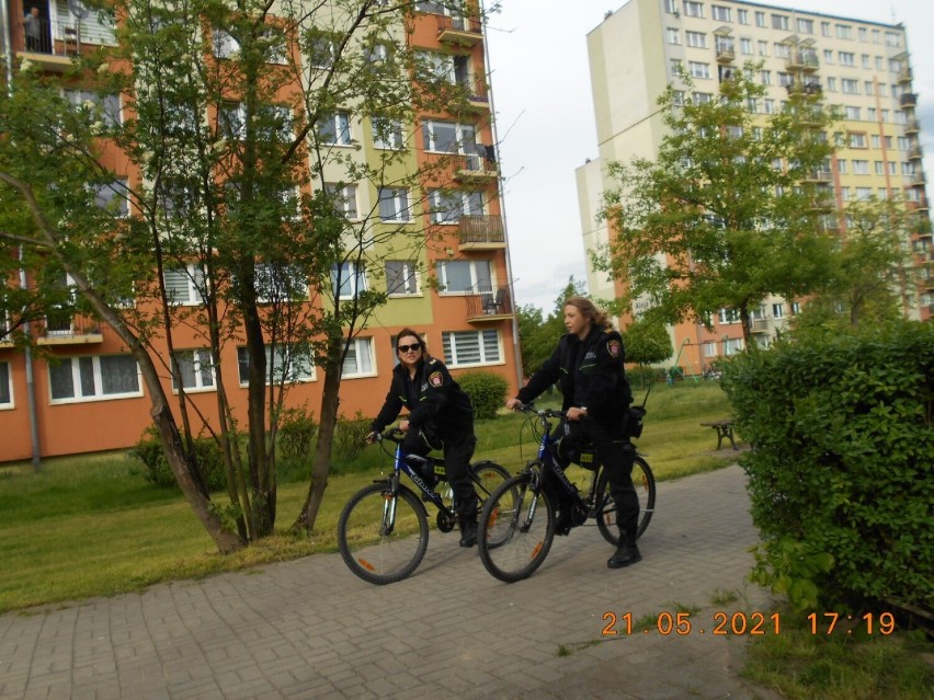 Patrole rowerowe Straży Miejskiej w Sieradzu już ruszyły