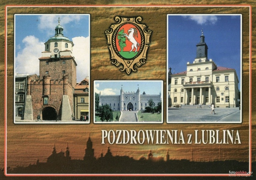 Turystyczny Lublin. W XX wieku takie widokówki wysyłano ze stolicy Lubelszczyzny. Oto pamiątki z Lublina. Zobacz archiwalne zdjęcia