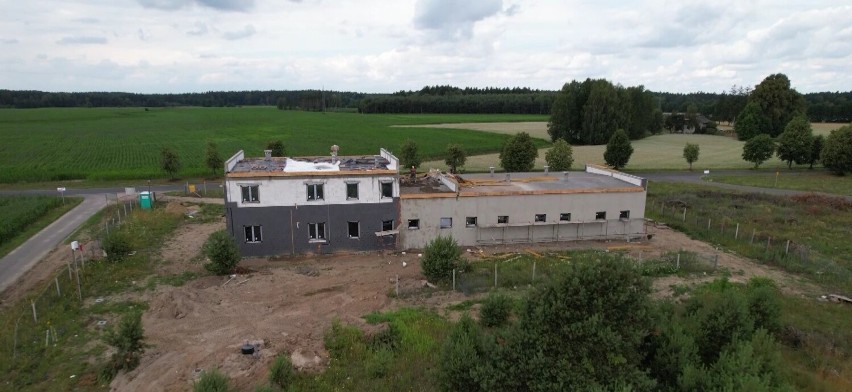 Budowa garażu dla PGKiM w Płośnicy o wartości ponad 4 milionów