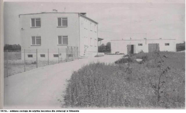 1975 - oddanie do użytku lecznicy dla zwierząt w Silnowie