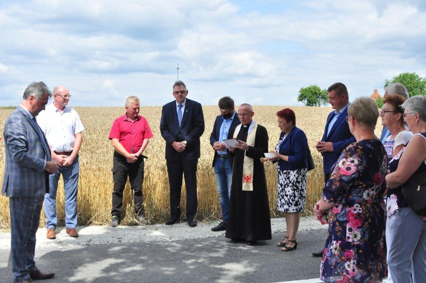 Otwarcie drogi w Margońskiej Wsi