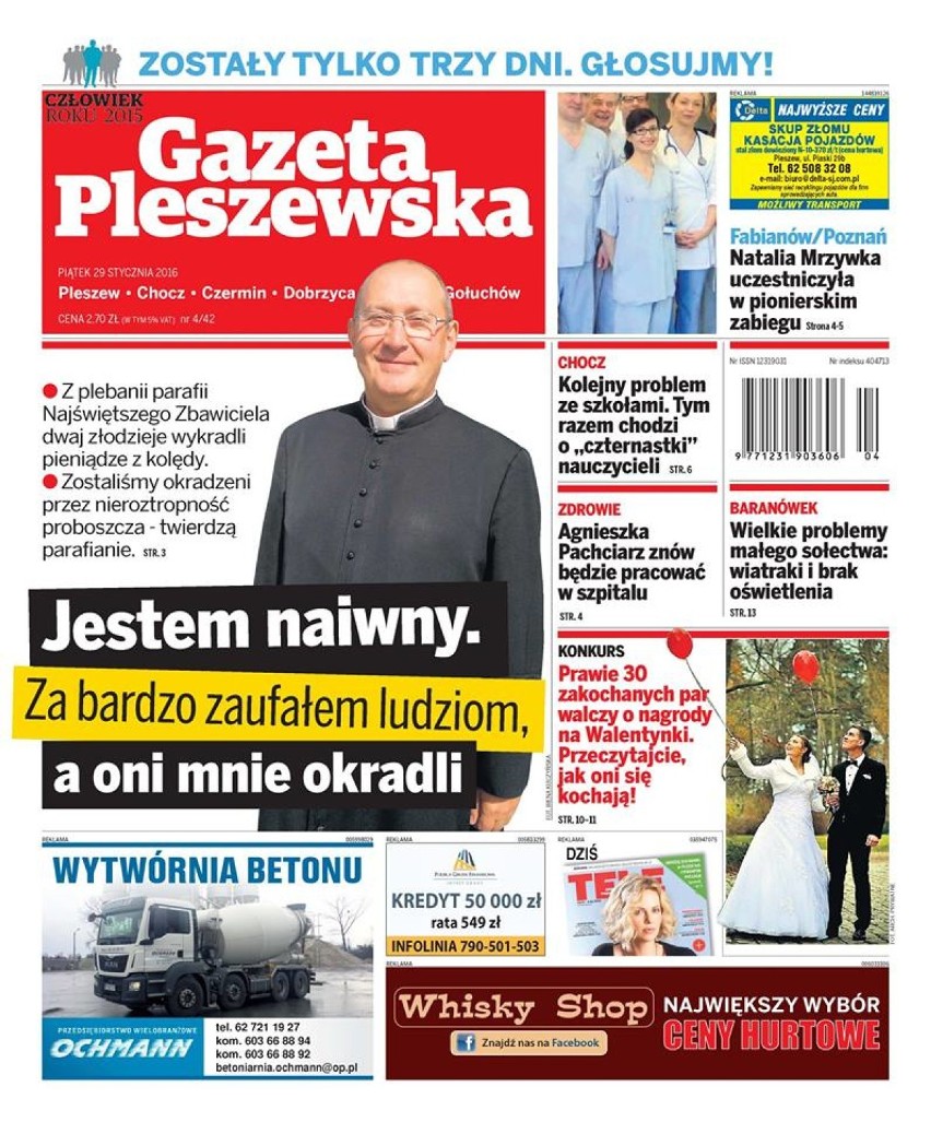 Gazeta Pleszewska jest już w punktach sprzedaży