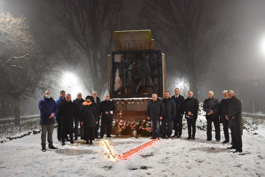 Dzień Pamięci Ofiar Stanu Wojennego 2021 w Żninie.