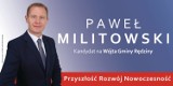 Wybory na wójta w gminie Rędziny. Kolejną kadencję będzie nim Paweł Militowski