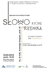 Słowo, które przenika - promocja książki ks. Andrzeja Draguły