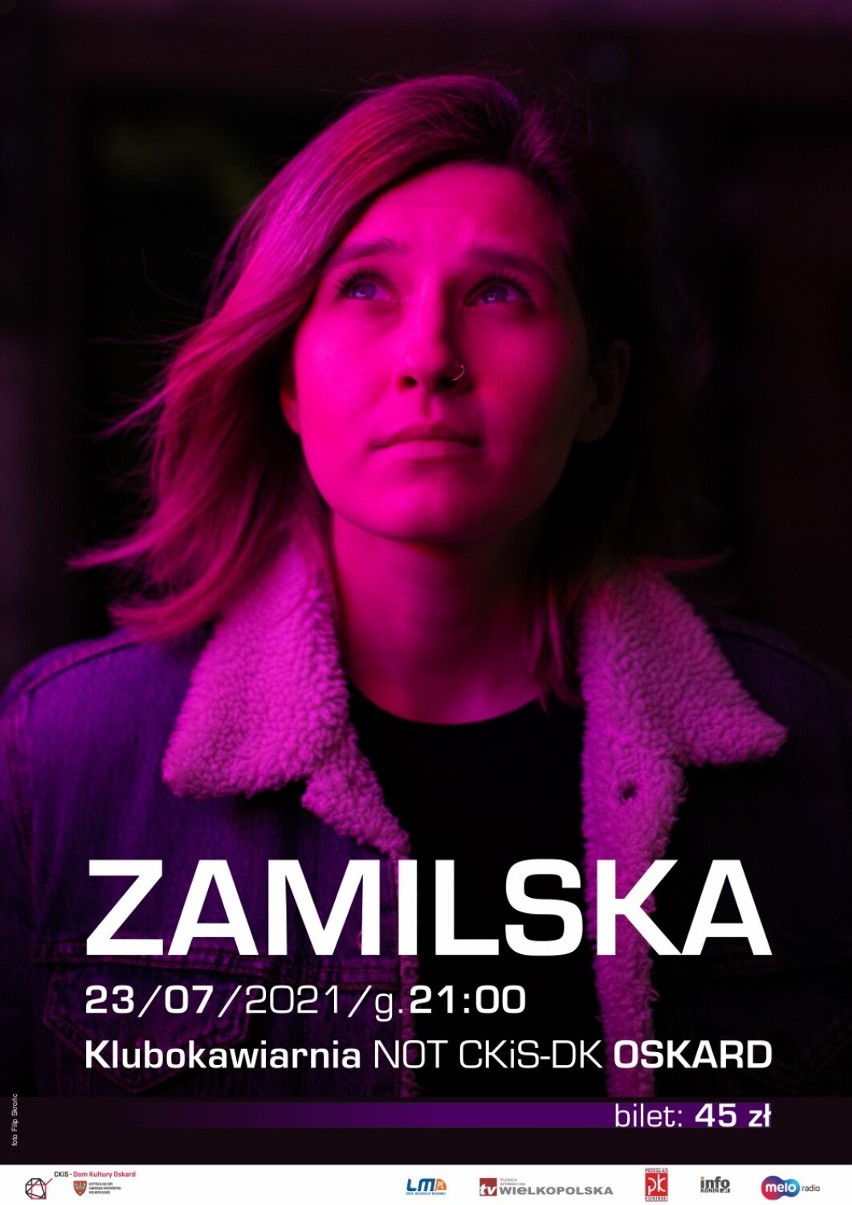 Zamilska da koncert w Klubokawiarni NOT w Oskardzie