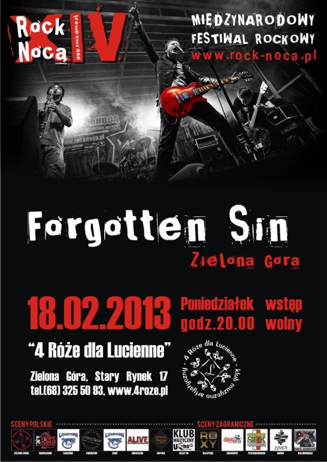 Forgotten Sin na Rock Nocą