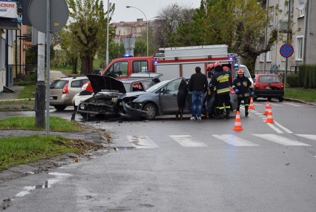 Zamość: Wypadek na skrzyżowaniu Sienkiewicza ze Żdanowską