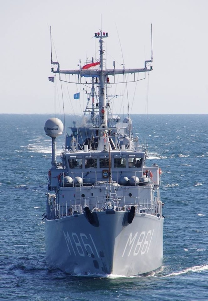 Marynarze ćwiczą na Morzu Bałtyckim