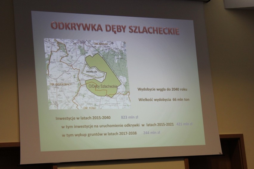 Babiak: Referendum zdecyduje o odkrywce Dęby Szlacheckie?
