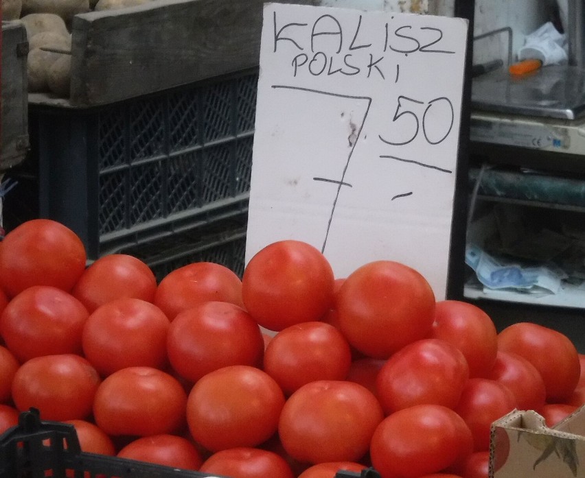Pomidory Kalisz 7,50 za kilogram