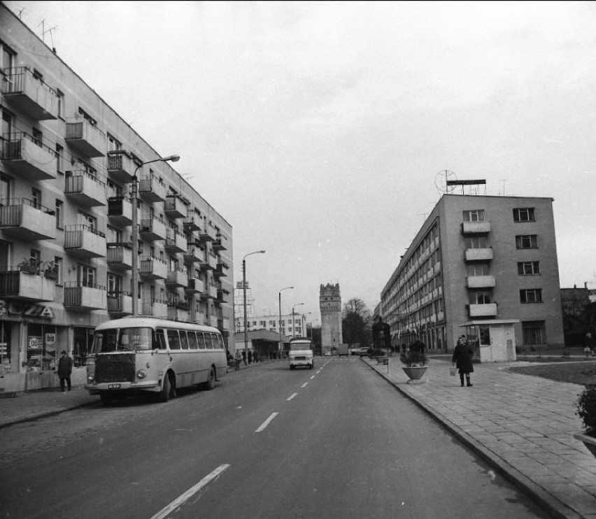 Nysa, ul. Wrocławska. Rok 1973.