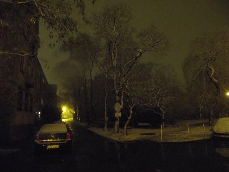 Atak zimy? Opady śniegu w Dąbrowie Górniczej... na wiosnę [FOTO]