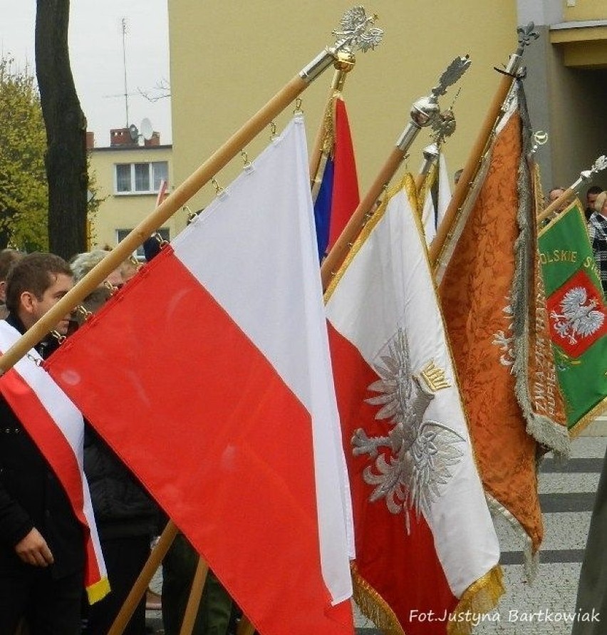 Fot. Justyna BartkowiakPoczty sztandarowe w Buku.