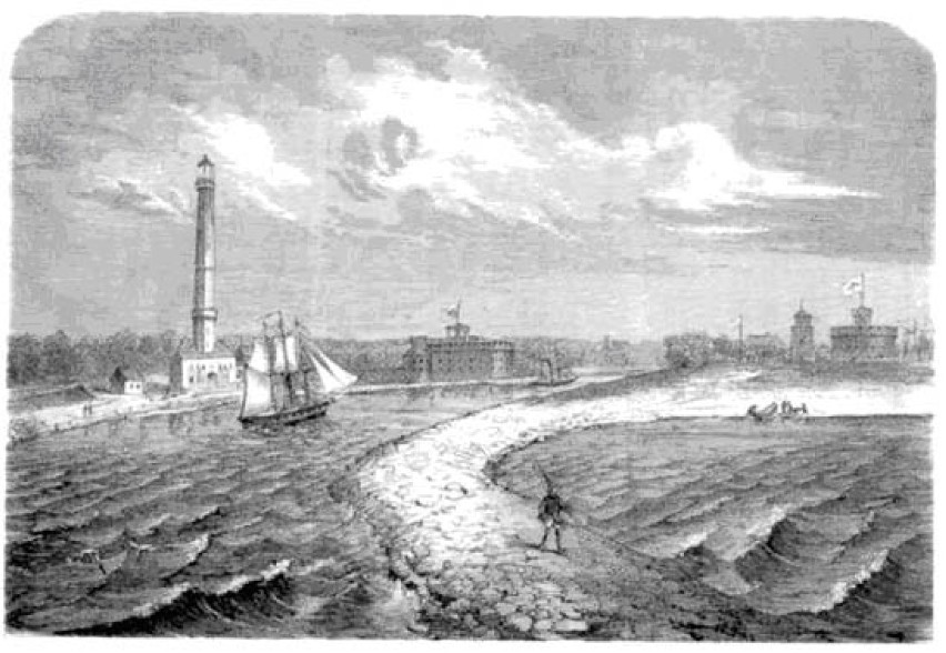 - Świnoujska latarnia morska w 1805 roku była drewniana,...