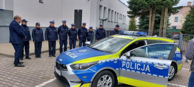 Nowy radiowóz dla policji w Bełchatowie