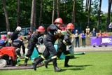 Powiatowe zawody sportowo-pożarnicze 2024 w Łabiszynie. Rywalizowały OSP z powiatu żnińskiego. Zobacz zdjęcia 
