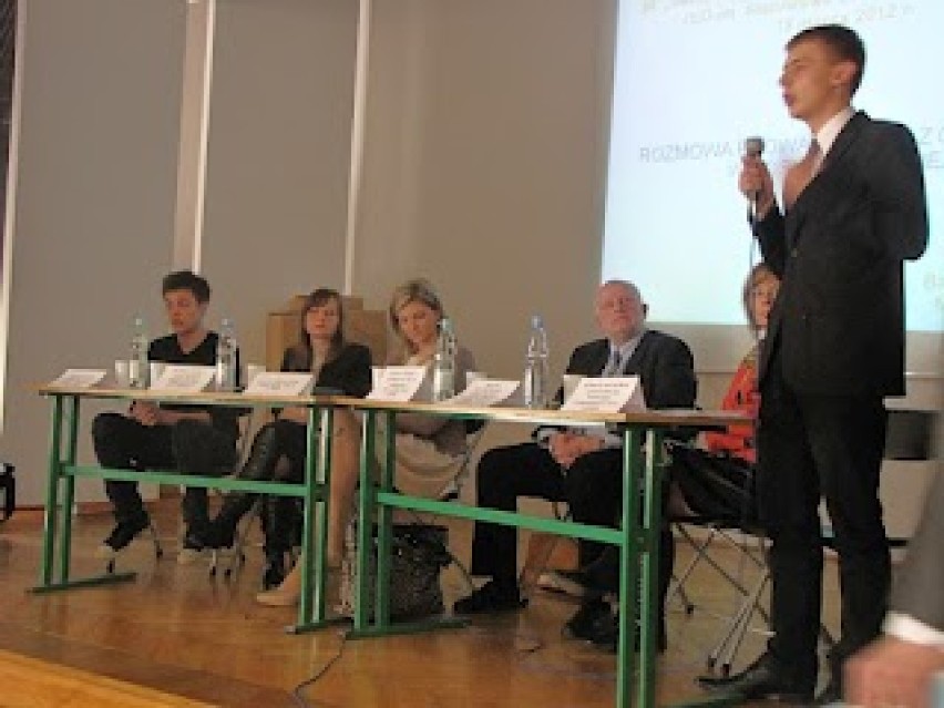 Młodzieżowa debata samorządowa w I LO w Lublinie