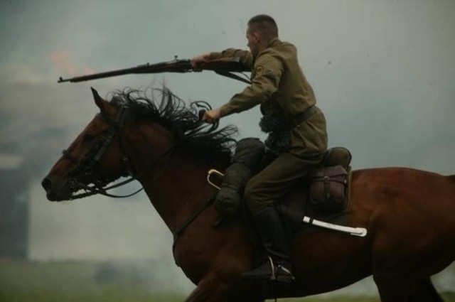 Inscenizacja "Walkiria" w Kętrzynie