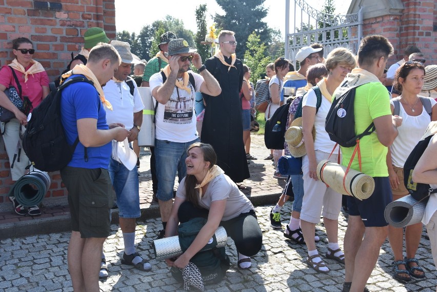 Mieszkańcy powiatu wodzisławskiego w drodze na Jasną Górę