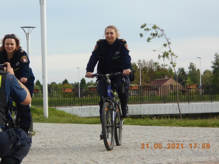 Patrole rowerowe Straży Miejskiej w Sieradzu już ruszyły