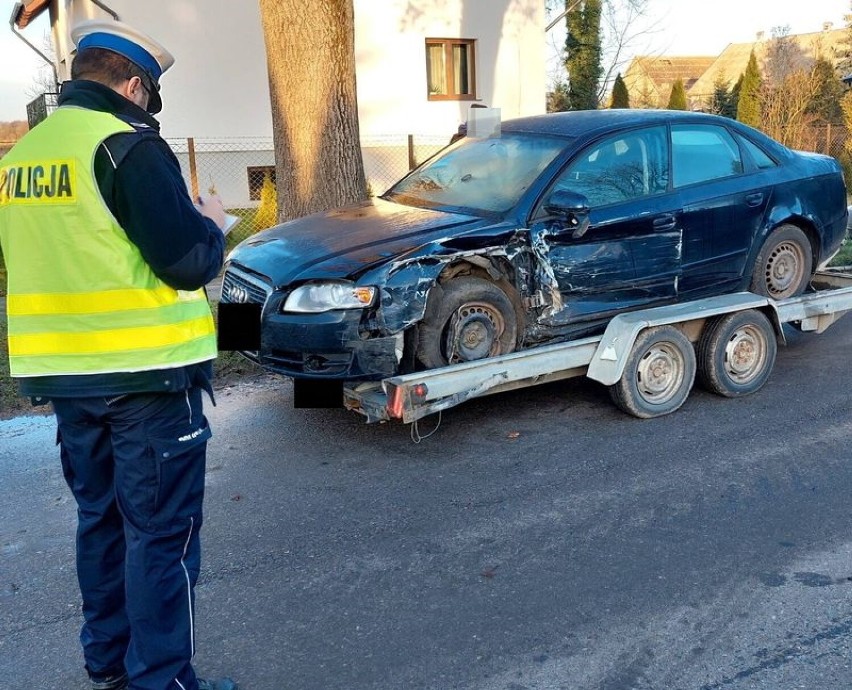 Na szczęście, w zdarzeniu na drodze Malbork-Nowy Staw nikt...