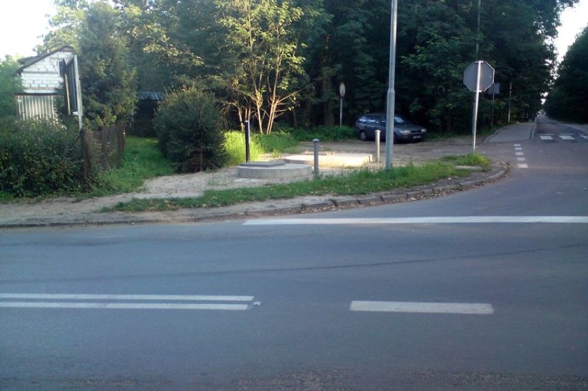 Skrzyżowanie ulic Kablowej z Lubczyńską