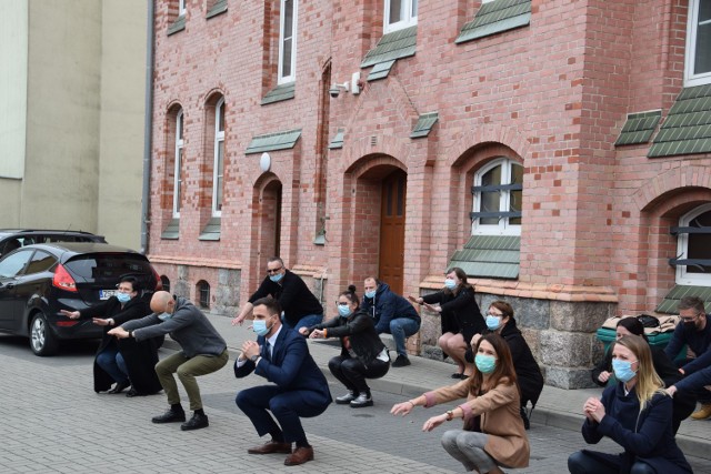 Gaszyn challenge pracowników sądu w Szczecinku