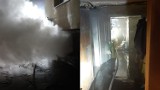 Cztery zastępy straży spieszyły ratować dom w Trzcinicy. Pożar wybuchł w kotłowni