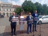 Konferencja prasowa Prawa i Sprawiedliwości w Łowiczu. Mówiono o nielegalnych imigrantach