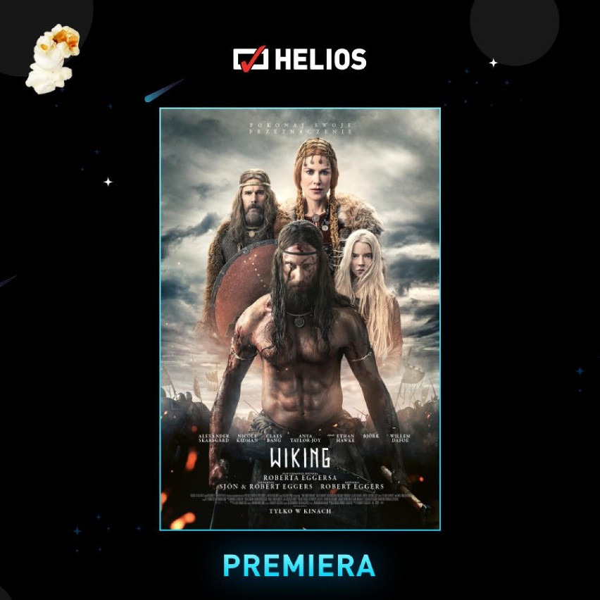 Trzy premiery i mocne uderzenie filmowe w sieci kin Helios