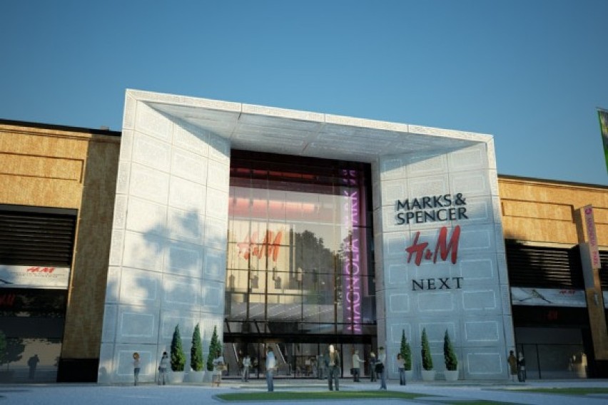 Centrum Handlowe Magnolia - wizualizacja