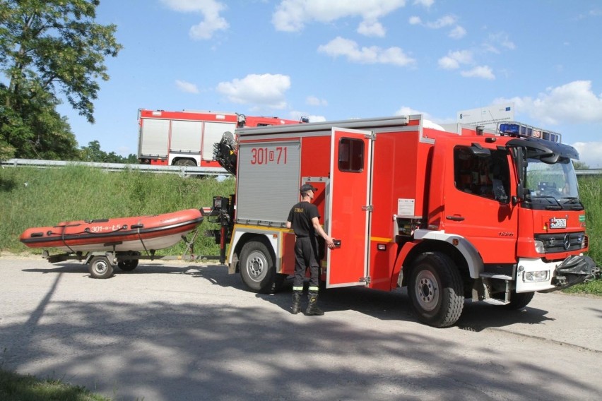 Poszukiwania w Dolinie Trzech Stawów w Katowicach