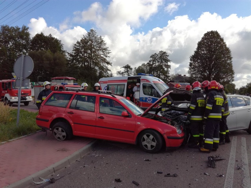 Wypadek w Kalei. Pogotowie udzieliło pomocy poszkodowanym