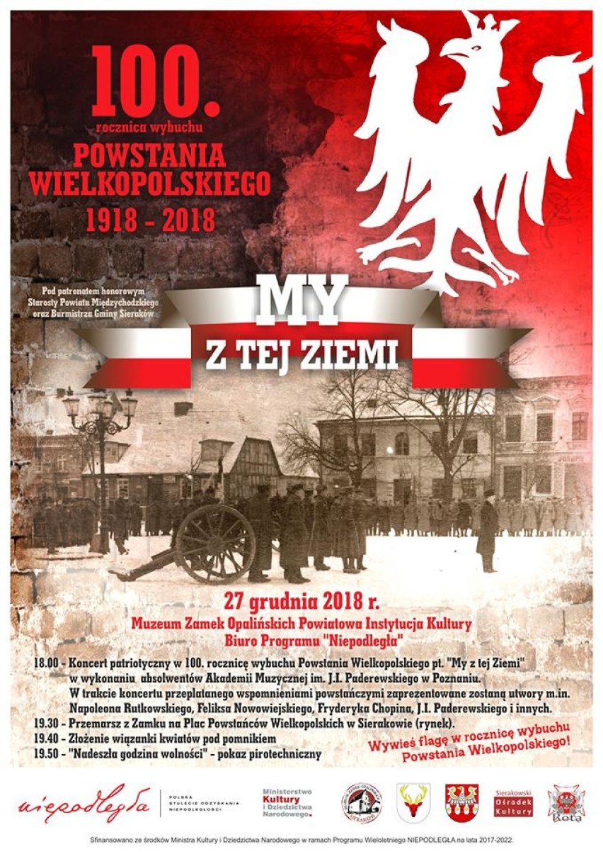 100. rocznica wybuchu Powstania Wielkopolskiego -...