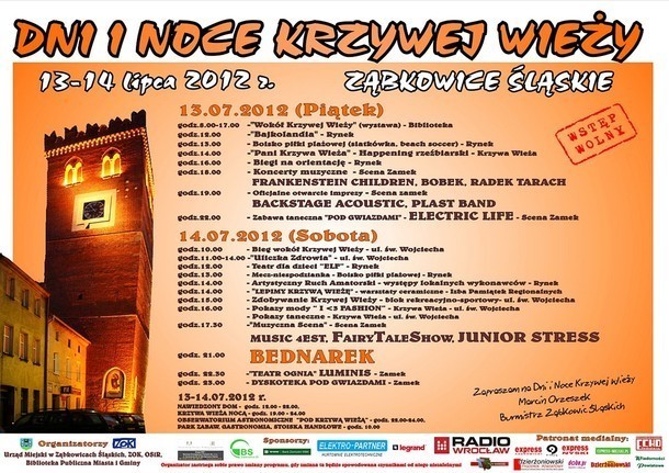 13-14 Lipca 2012, godz. 10:00 Zamek - ruiny, Krzywa,...