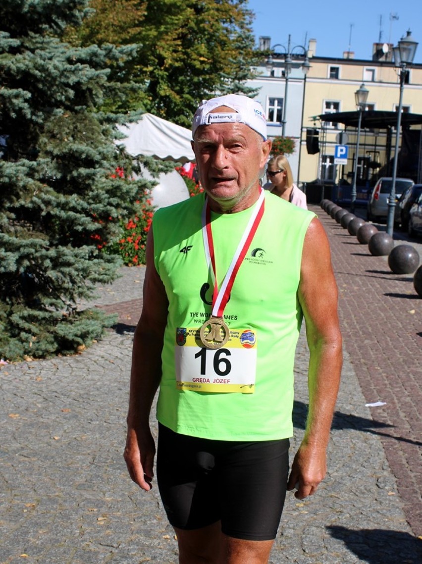 Józef Gręda znów na biegowym podium          