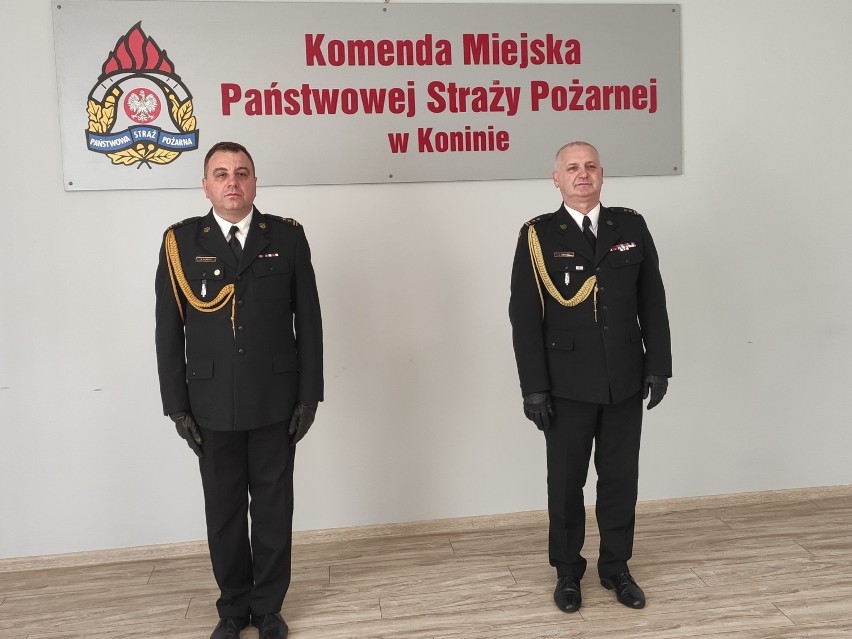 Zmiana na stanowisku Komendanta Miejskiego PSP w Koninie