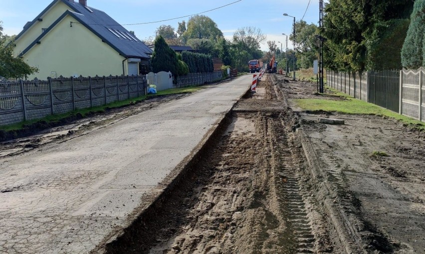 Ulica Letnia remontowana jest na odcinku 2 kilometrów. W...