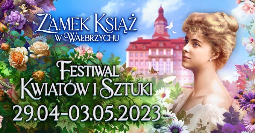 Festiwal Kwiatów i Sztuki w Zamku Książ już od 29.04 do...