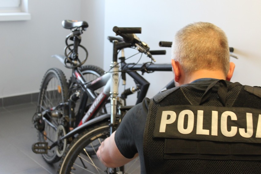 Policja w Piotrkowie zatrzymała złodzieja rowerów