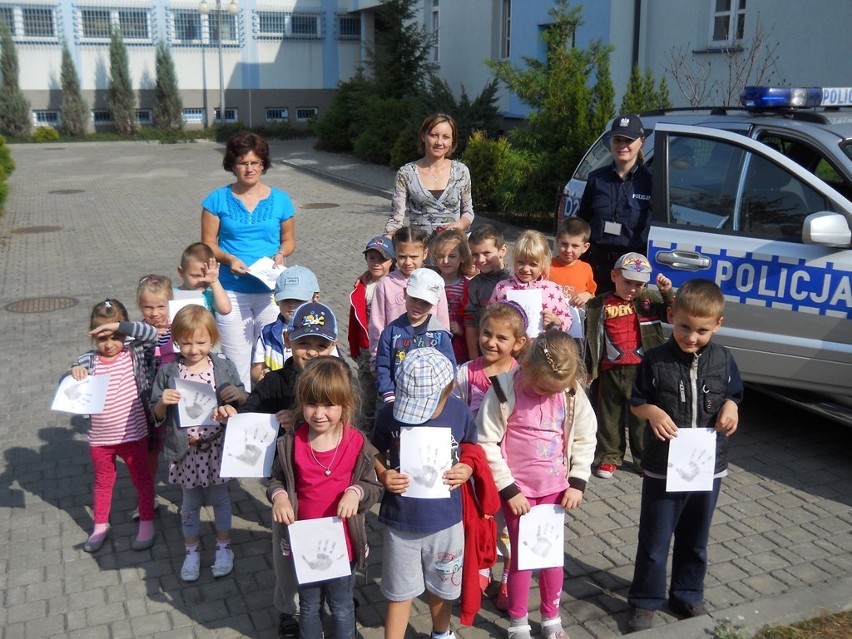 Komendę Powiatową Policji we Włodawie odwiedziły dzieci z...