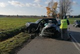 W zderzeniu toyoty i bmw w Wodzinie Majorackim zginął młody mężczyzna, trzy osoby są ranne