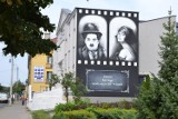 Mural na kinie Nawojka w Lipnie rzuca się w oczy – Pola i Charlie