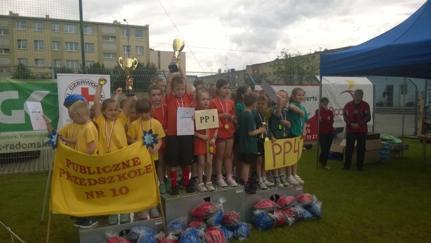 Spartakiada Przedszkolaków "Sprawny jak przedszkolak” w Radomsku