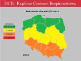 Kolejny ALERT POGODOWY! Bardzo silny wiatr, powieje z prędkością do 100 km/h! RADAR WIATRU LIVE