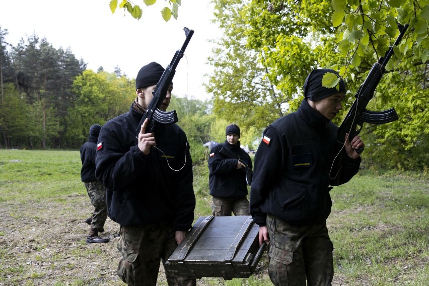 Garnizonowy Ośrodek Szkolenia 6 Brygady Powietrznodesantowej Pasternik stał się bazą Spartakiady dla małopolskich uczniów