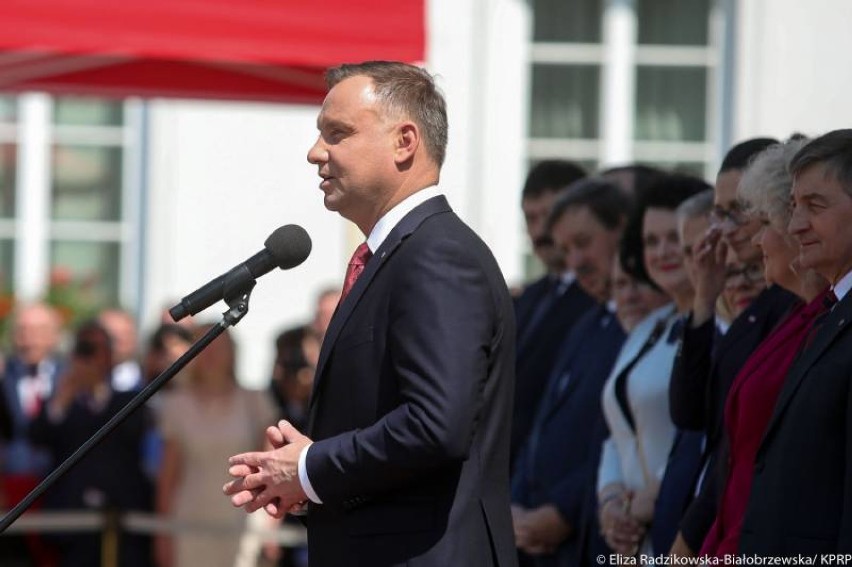 Prezydent RP odznaczył burmistrza Lubania Arkadiusza Słowińskiego